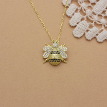 Load image into Gallery viewer, Bumble Bee Necklace
