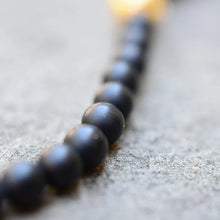 Load image into Gallery viewer, Black Onyx Beaded Anklet

