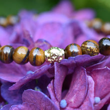 Load image into Gallery viewer, Tiger Eye Beaded Bracelet
