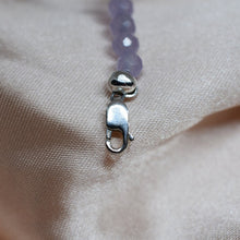 Load image into Gallery viewer, Faceted Amethyst Evil Eye Beaded Necklace
