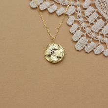 Load image into Gallery viewer, Nugget Medallion Necklace
